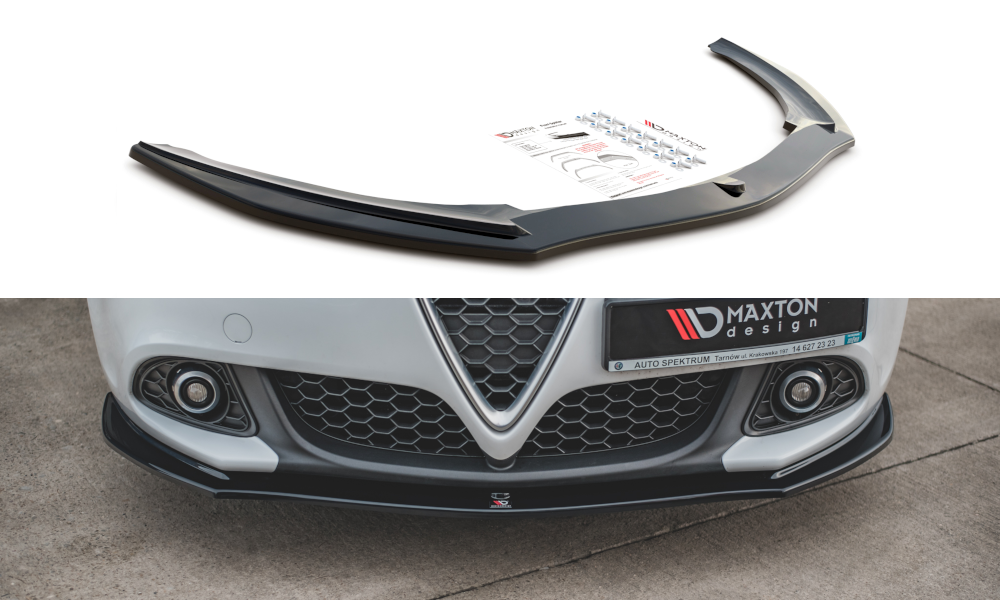 Сплітер Alfa Romeo Giulietta тюнінг обвіс губа спідниця елерон (V2)