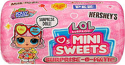 Капсула лол LOL Surprise Loves Mini Sweets Surprise-O-Matic Dolls with 9