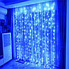 Гірлянда водоспад Xmas 480 LED 480-B 3x3 м Синя, фото 4