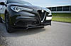 Сплітер Alfa Romeo Stelvio тюнінг обвіс губа спідниця елерон (V1), фото 3