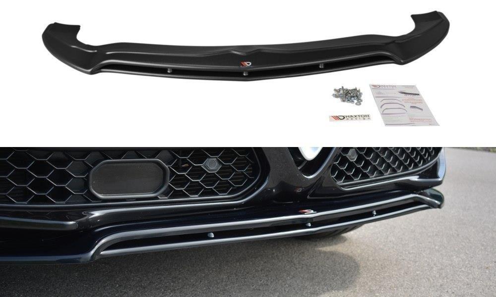 Сплітер Alfa Romeo Stelvio тюнінг обвіс губа спідниця елерон (V2)