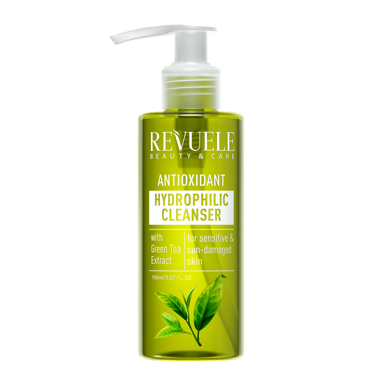 Гель для умивання з екстрактом зеленого чаю Revuele Hydrophilic Antioxidant Cleanser 150 мл