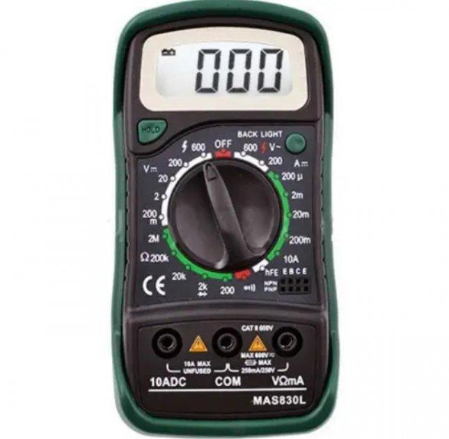 Цифровой Мультиметр Тестер Digital MAS830L с Прозвонкой Мультиметр с ...