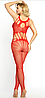 Боді комбінезон (з доступом) Baci S/L Red, фото 3