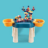 Столик для збирання конструктора, пісочниця арт. RX 1900-49, фото 4
