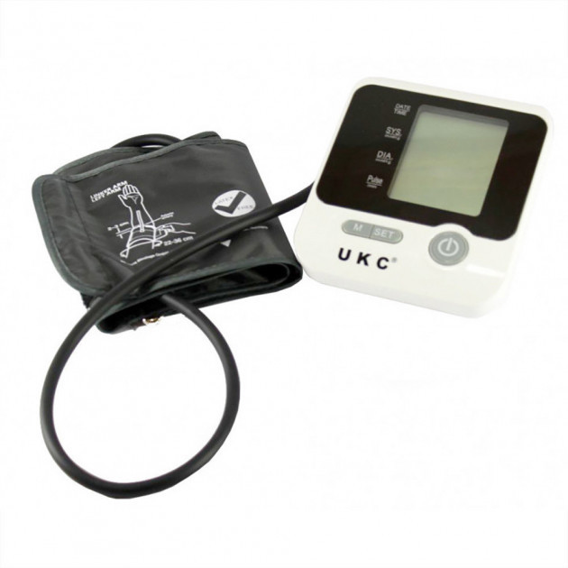 Тонометр UKC автоматический плечевой с монитором и манжетой - фото 1 - id-p1726510112