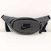 Бананка брендовая тканевая Nike. Цвет: серый. YJ-968 Модель: 65685