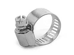 Хомут сталевий оцин. 12,7 мм D 16-25 мм TC-0116 (10 шт.) ТМ INTERTOOL