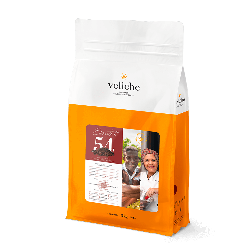 Шоколад чорний 58% Veliche 1кг преміум лінійка Cargill, фото 1