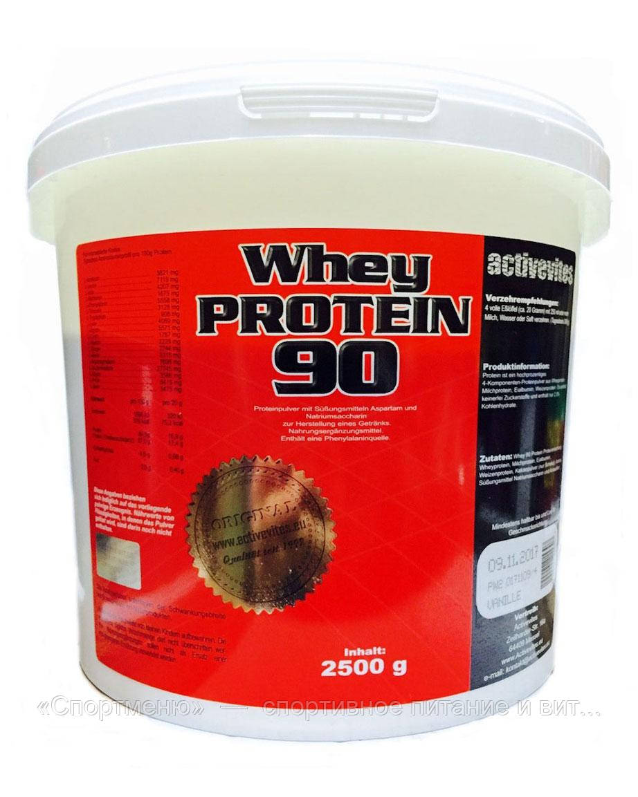 Комплексный (многокомпонентный) Протеин Whey Protein 90 2500 G ...