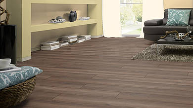 Ламінат Rooms Loft R1011 Dark Oak Дуб пальоний