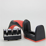 Ручна стругачка для ножів RS 168 Fast Sharpener чорна, фото 2