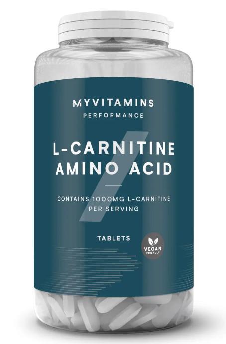 Карнітин у таблетках MyVitamine L-Carnitine Amino Acid 90 таблеток