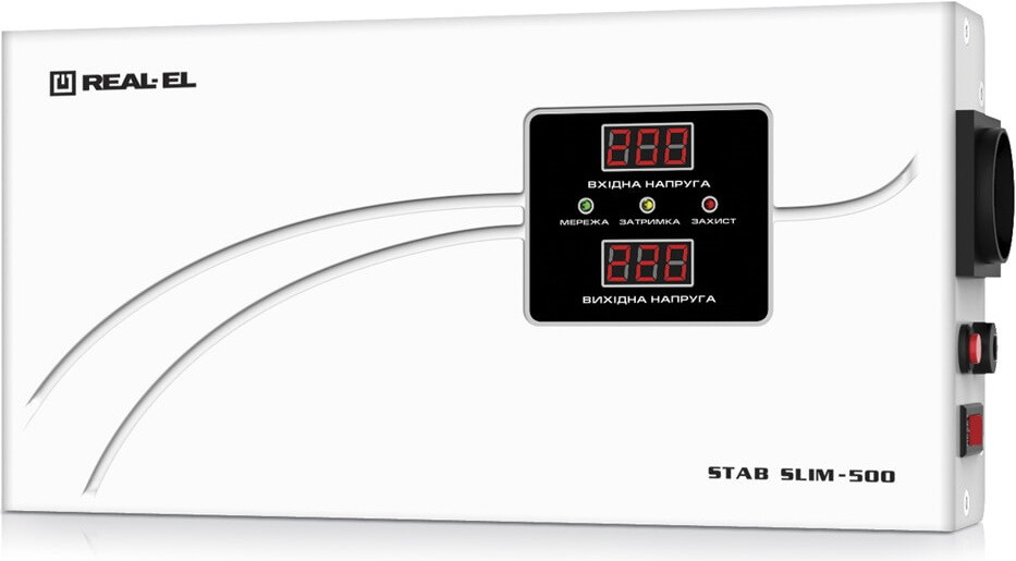 Стабілізатор REAL-EL STAB SLIM-500 (EL122400006)