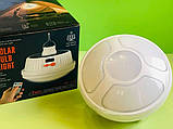 Акумуляторна кемпінгова лампа Solar bulb lamp LB-2288 з пультом управління, Переносний LED світильник, фото 6