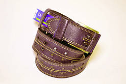 Ремінь шкіряний 1200х45 мм. Шкіряний ремінь.