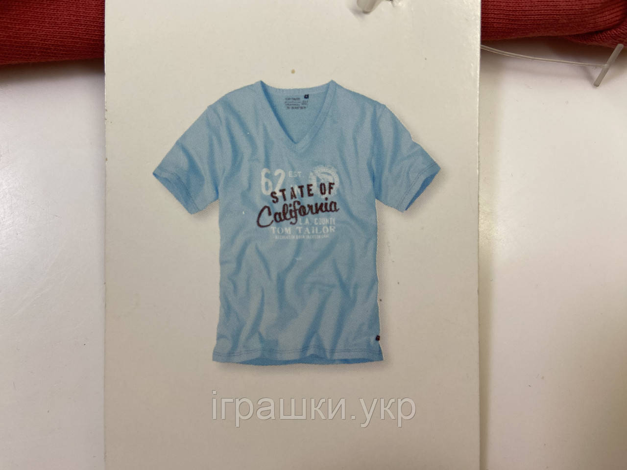 Чоловіча футболка Tom Tailor 8404 red, розмір 54