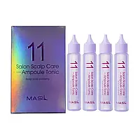 Освежающий ампульный тоник для кожи головы Masil 11 Salon Scalp Care Ampoule Tonic 1 шт(30ml)