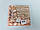 Серветки паперові новорічні (ЗХЗЗ, 18 шт.) Імбирне об'ємювання "Luxy (1 пачка), фото 3