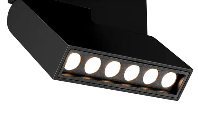 Трековый поворотный Магнитный LED светильник 12W 30° Osram3030 Osram3030