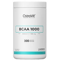 Аминокислоты (БЦАА) OstroVit BCAA 1000 (300 капсул.)