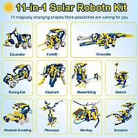 Конструктор робот на солнечных батареях SOLAR ROBOT 11 В 1
