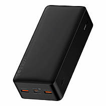 Зовнішній акумулятор (павербанк) Baseus Bipow Digital Display Powerbank 20W 30000mAh Black (PPDML-N01), фото 6