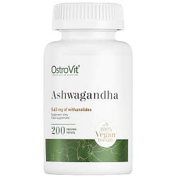 Вітаміни OstroVit Ashwagandha 375 mg (200 таблеток.)