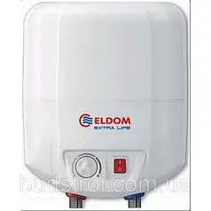 Електричний водонагрівач Eldom (Элдом) Extra life 7 літрів над мийкою, 1.5 кВт