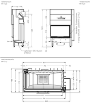 Камінна топка SPARTHERM Varia 2L-80h, фото 3