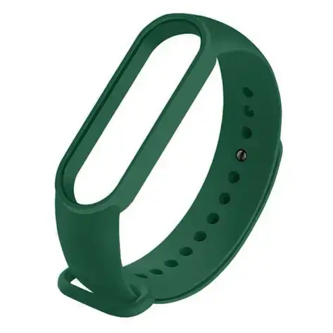 Браслет Xiaomi Mi Band 5 / 6 / 7 Color Dark Green 20, фото 1