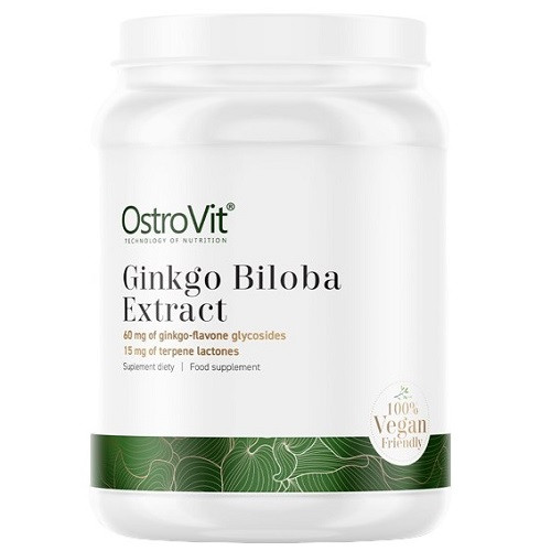 Добавка для судин мозку OstroVit Ginkgo Biloba Extract (50 грам.)