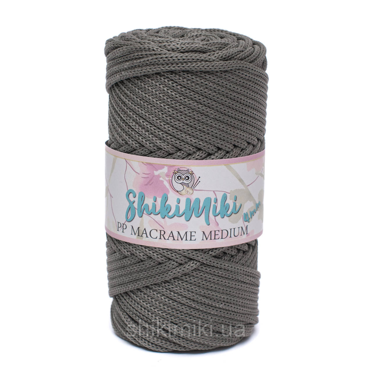 Трикотажний шнур PP Macrame Medium, колір Тауп