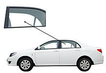 Бічне скло BYD F3 2006-2021 задніх дверей ліве