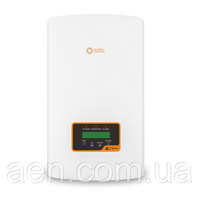 Інвертор мережевий Solis-1P10K-4G (10 кВт, 1 фаза, 3 MPPT)