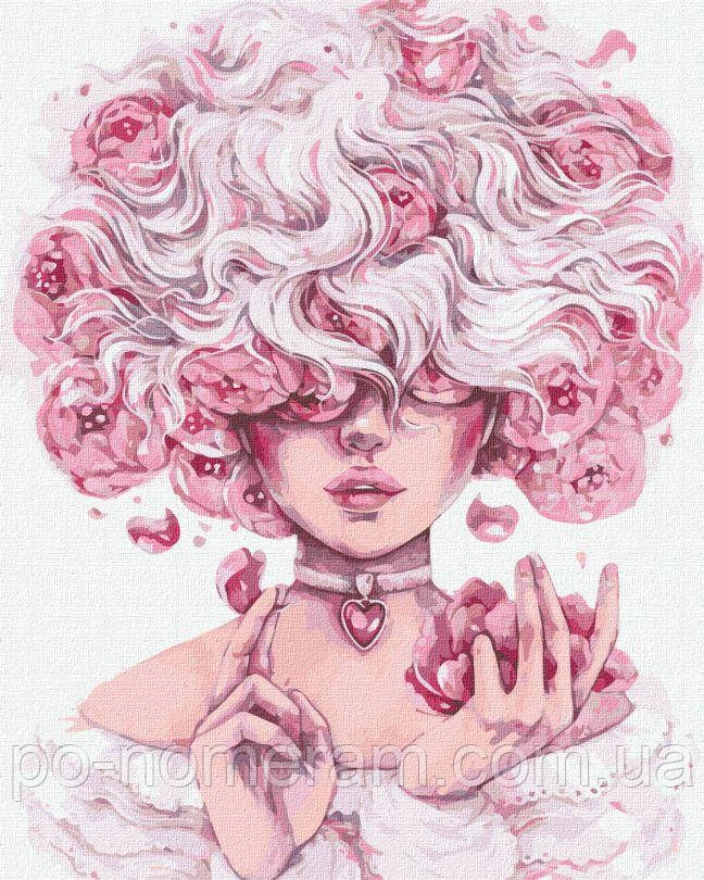 Акційна Картина за номерами Ідейка Загадкова ©lesya_nedzelska_art (KHO4985) 40 х 50 см, фото 1