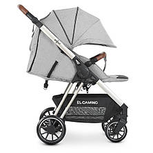 Коляска дитяча ME 1071-1 GALLANT v.2 Cloud Gray, фото 4