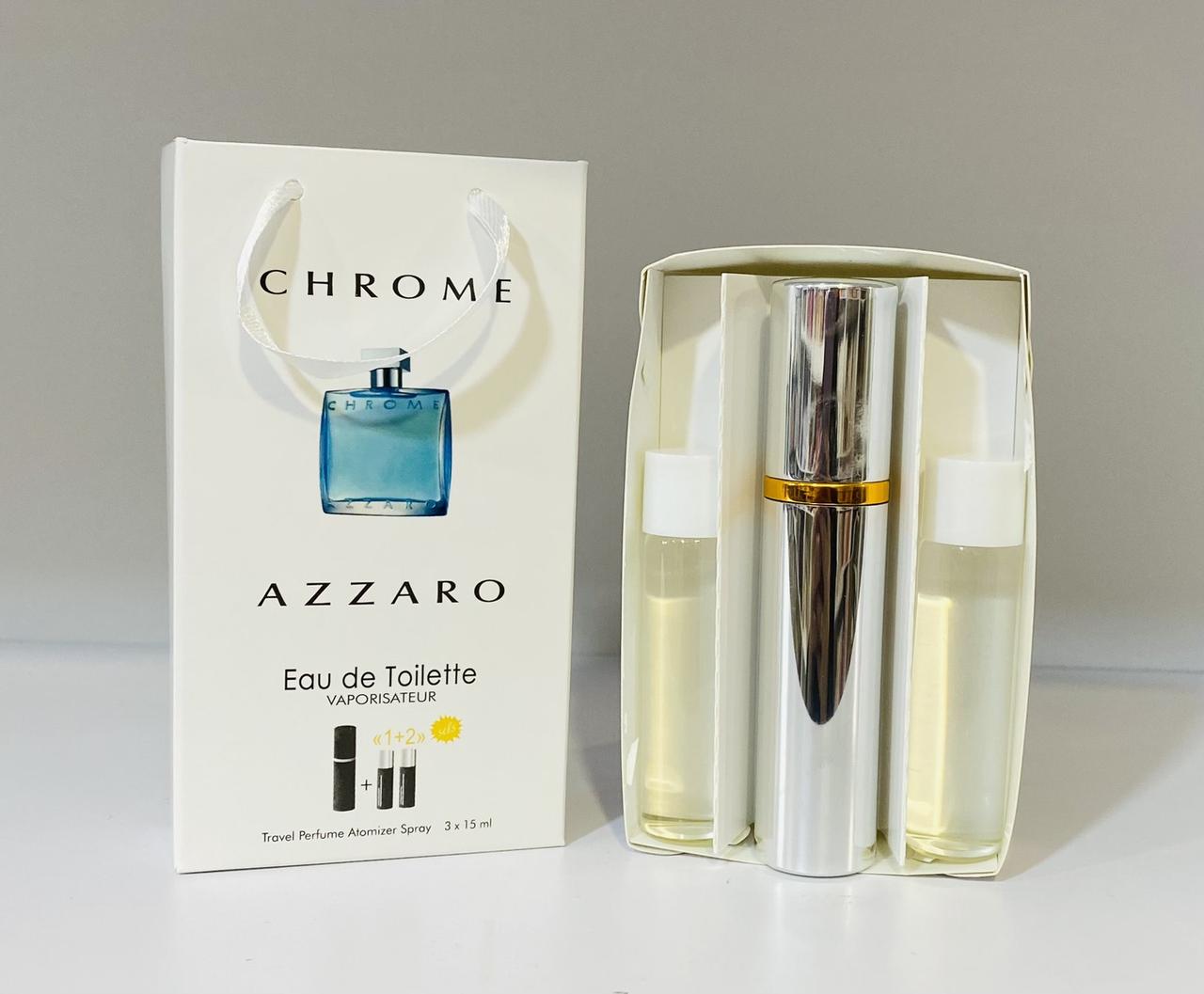 Чоловічий подарунковий набір 45 мл Azzaro Chrome