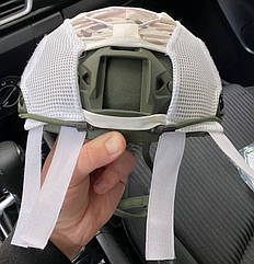 Кавер захисний на шолом Fast (Зимовий камуфляж)