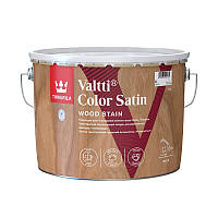 Tikkurila Valtti Color Satin - колеруемый антисептик для наружных деревянных поверхностей (База ЕС), 2.7 л