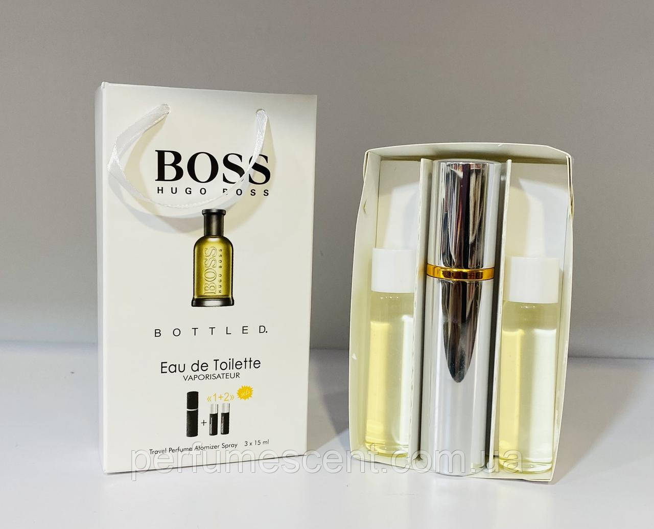 Чоловічий подарунковий набір 45 мл Hugo Boss Boss Bottled, фото 1