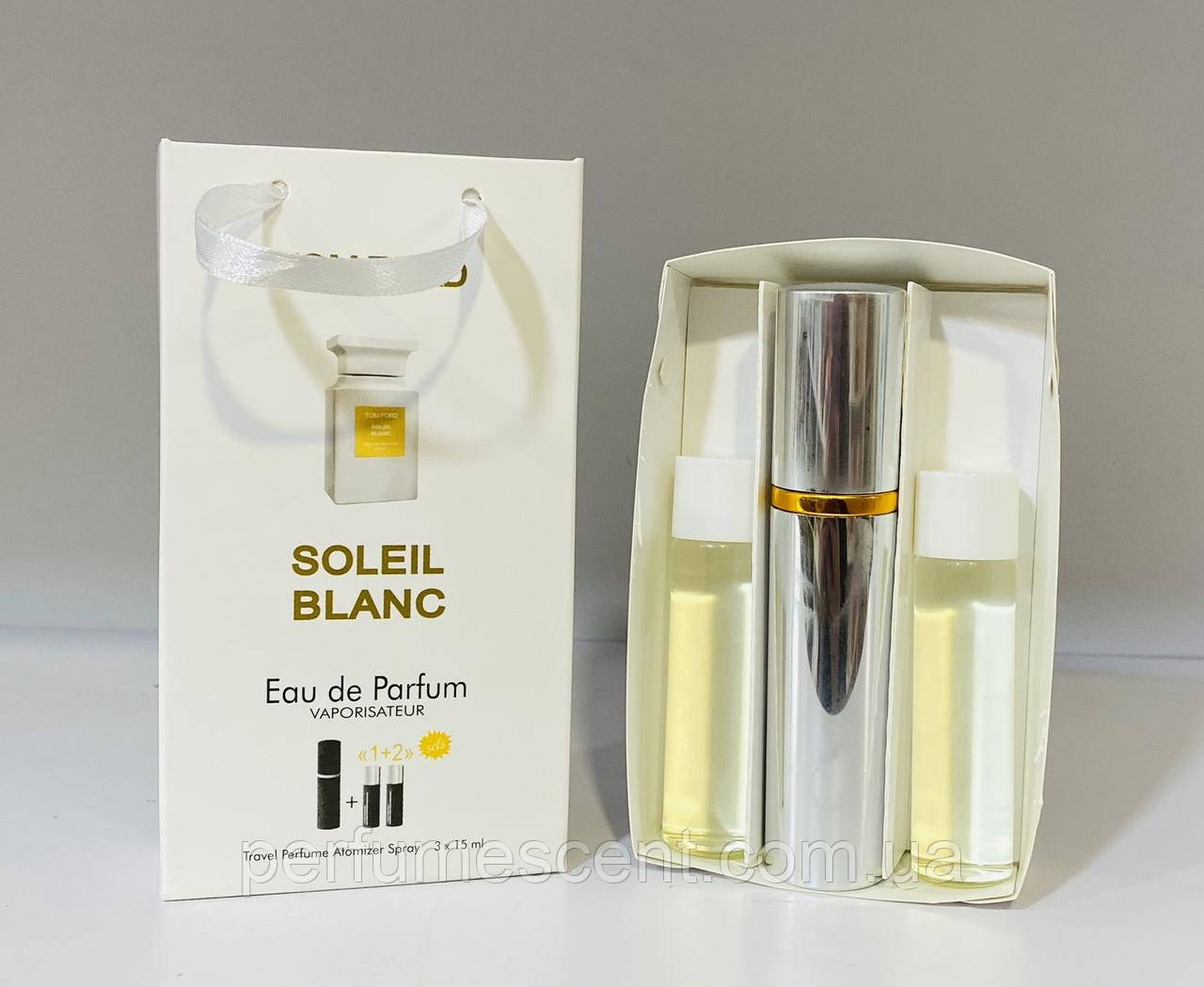 Подарунковий набір 45 мл Tom Ford Soleil Blanc унісекс, фото 1