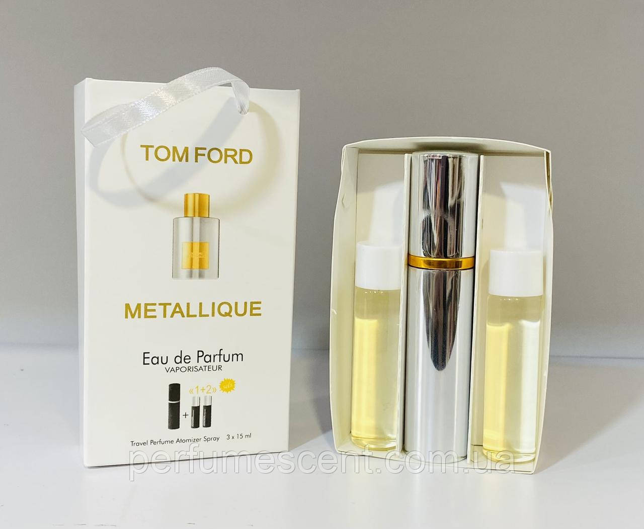 Подарунковий набір 45 мл Tom Ford Metallique унісекс, фото 1