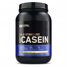 Казеїн Casein Gold Standard 100% Optimum Nutrition 907 г Ваніль