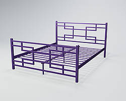 Ліжко металеве Фавор з узніжжям Бузкова 120 * 190 см (Tenero TM)