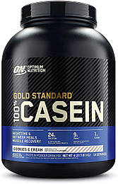 Казеїн Gold Standard 100% Casein Optimum Nutrition 1.8 кг Печиво - Крем