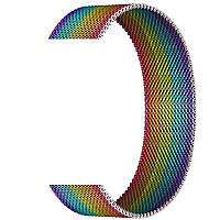 Ремінець металевий для годинника APPLE WATCH 42MM / 44MM / 45MM / 49MM Milanese Loop RAINBOW