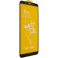 Захисне скло 6D PREMIUM OPPO A83 ЧЁРНЫЙ