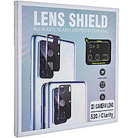 Захисне скло для камери 3D LENS SHIELD SAMSUNG G980 Galaxy S20 чорний