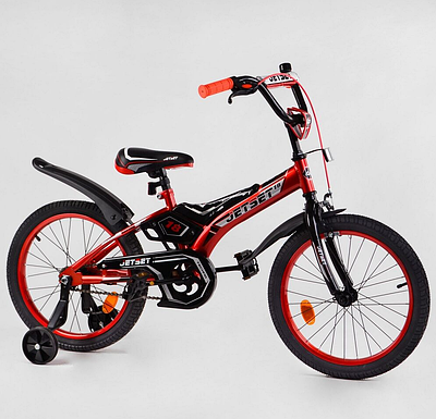 Дитячий велосипед 16" Jet Set" JS-N1602 червоний на зріст 100-115 см